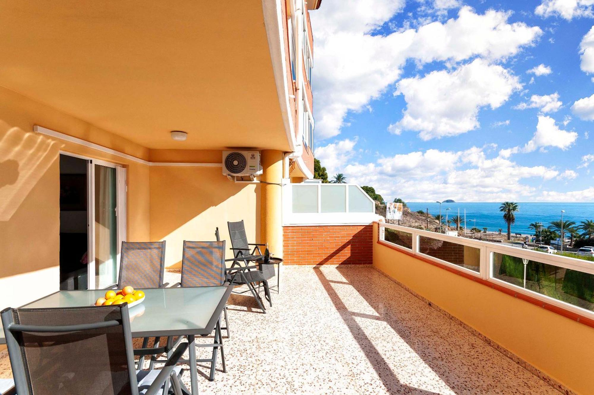 Primera Linea, Gran Terraza, Maravillosas Vistas, Alto Standing Вилахойоса Екстериор снимка