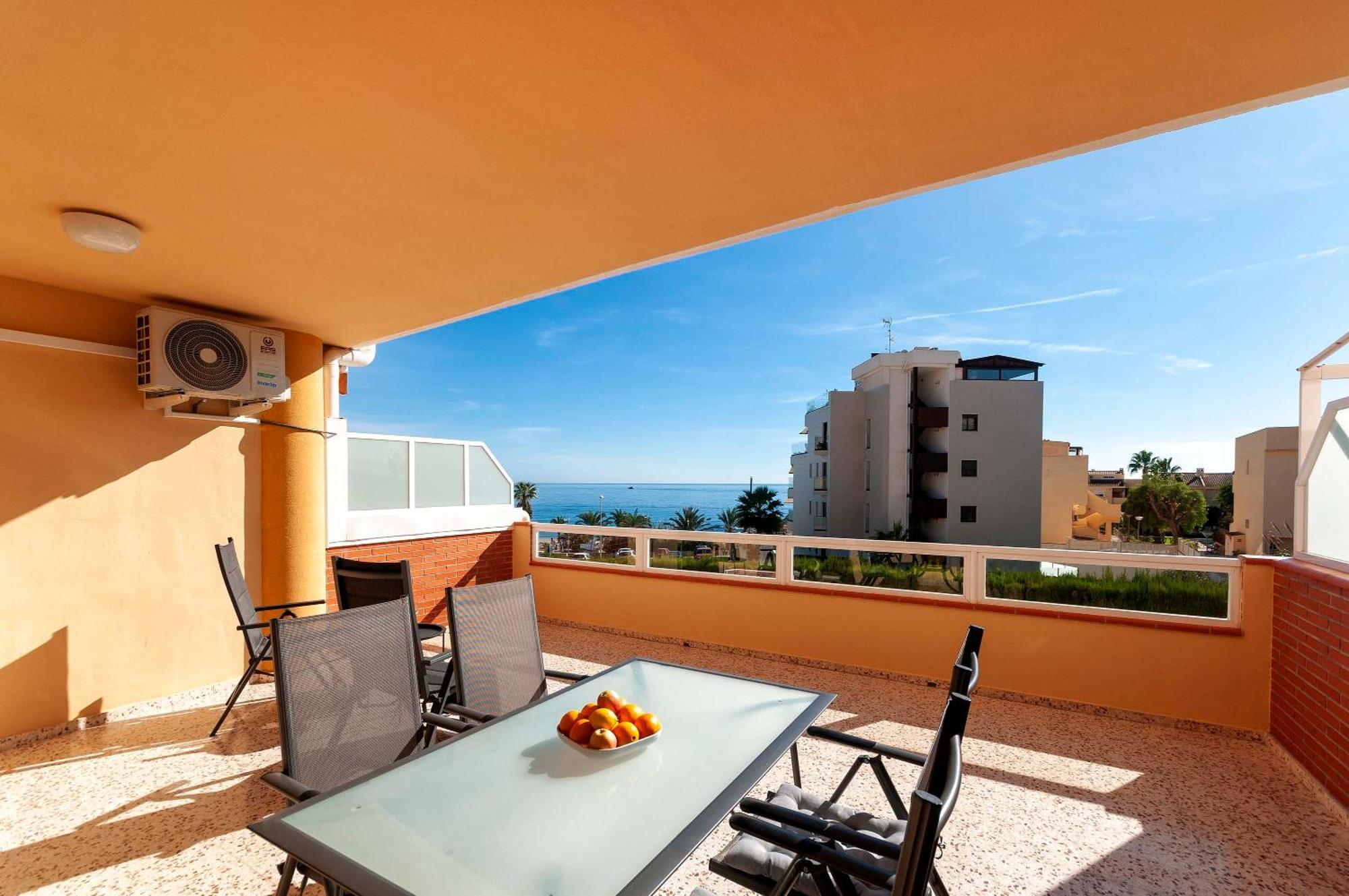 Primera Linea, Gran Terraza, Maravillosas Vistas, Alto Standing Вилахойоса Екстериор снимка